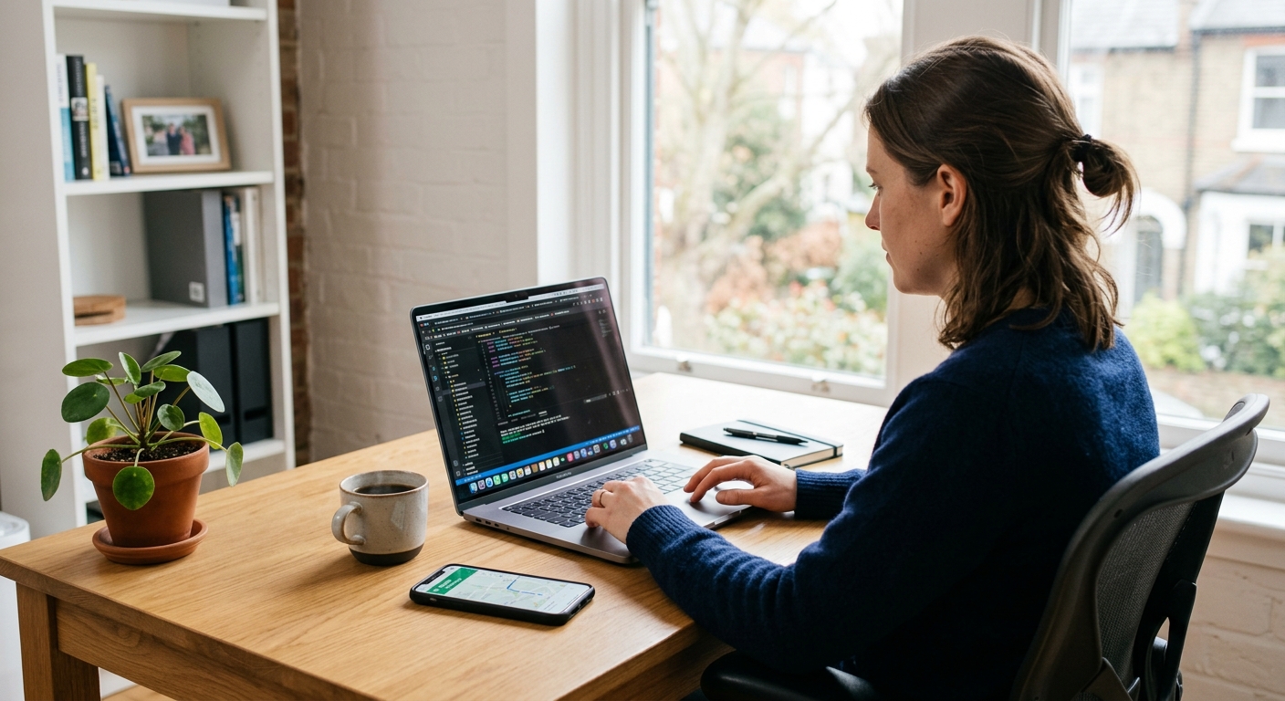 一個人的開發工作桌